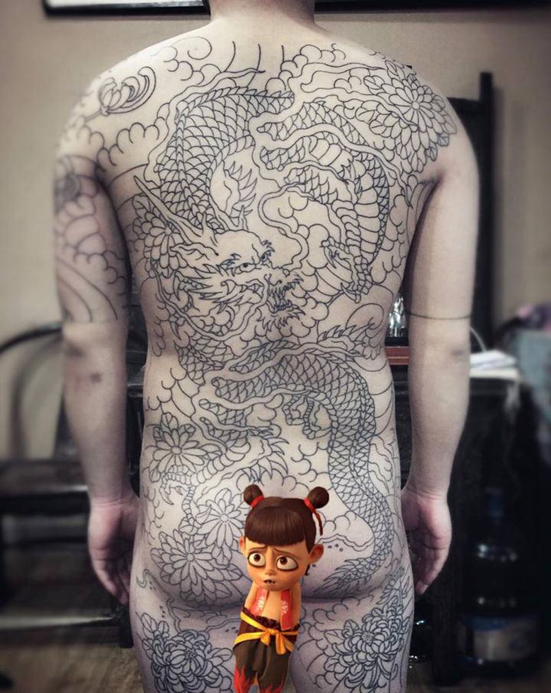 初构～纹身图片_老传统纹身图案