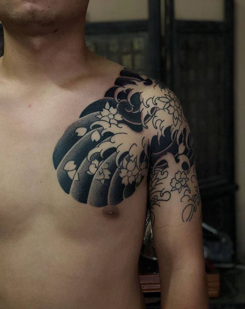 打雾进度～纹身图片_老传统纹身图案