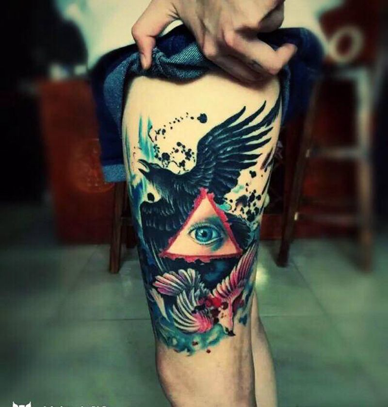 13年做过的调调 欧美过～[捂纹身图片_老传统纹身图案