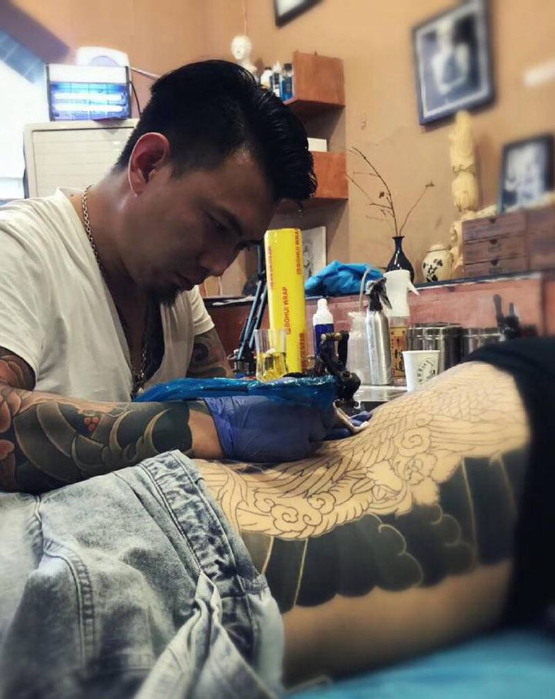 生·活这段行程经历的淬炼 传统纹身图片_老传统纹身图案