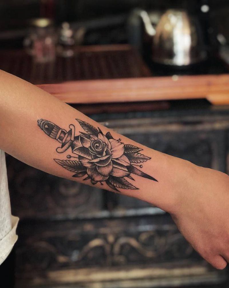 彫茜覆盖～纹身图片_点刺纹身图案