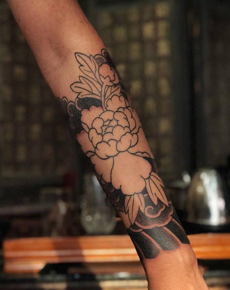 进度～纹身图片_老传统纹身图案