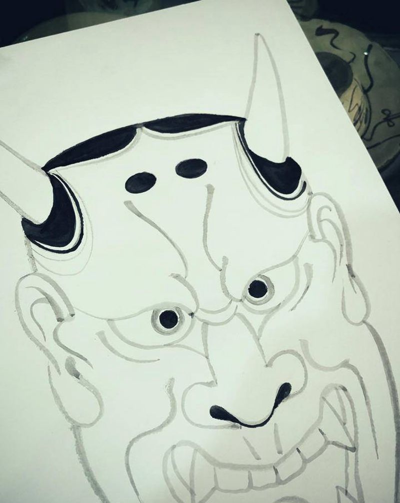 繪稿～纹身图片_老传统纹身图案