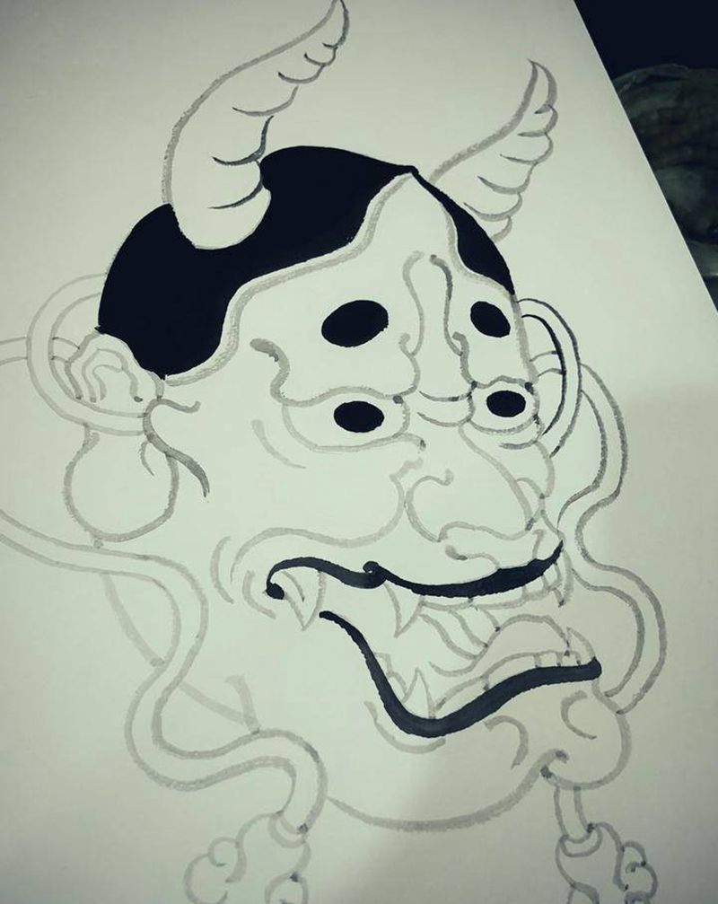 繪稿～纹身图片_老传统纹身图案