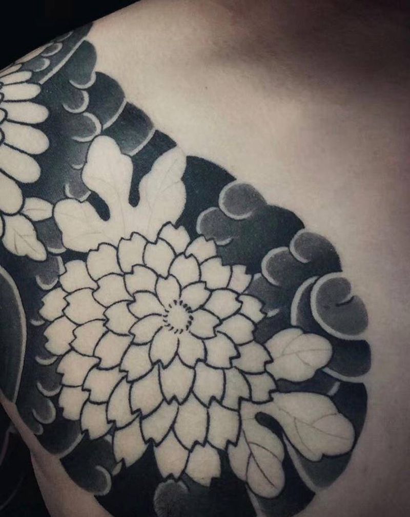 [月亮]～纹身图片_老传统纹身图案