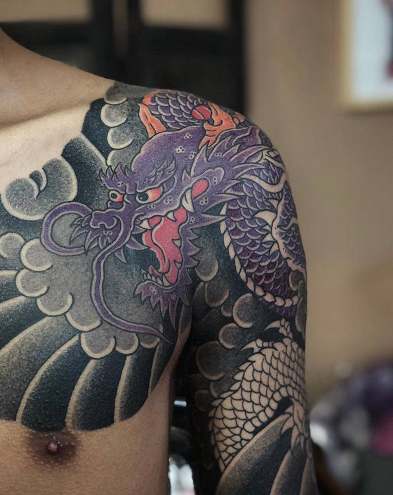 今日进度～纹身图片_老传统纹身图案