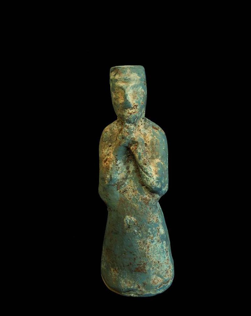 汉乐俑～纹身图片_老传统纹身图案