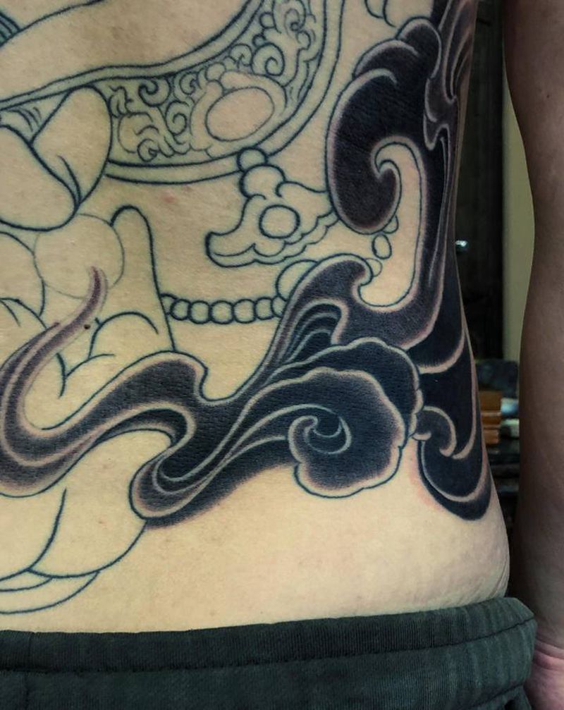 修改进度～纹身图片_老传统纹身图案