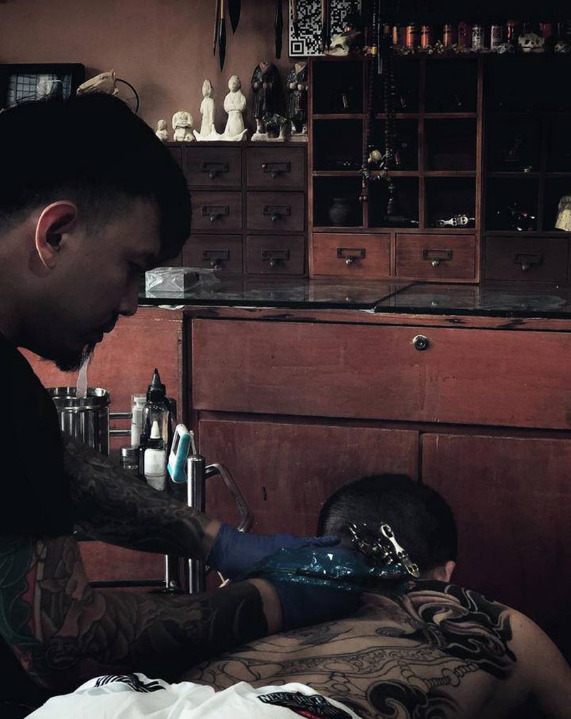 花絮～纹身图片_老传统纹身图案