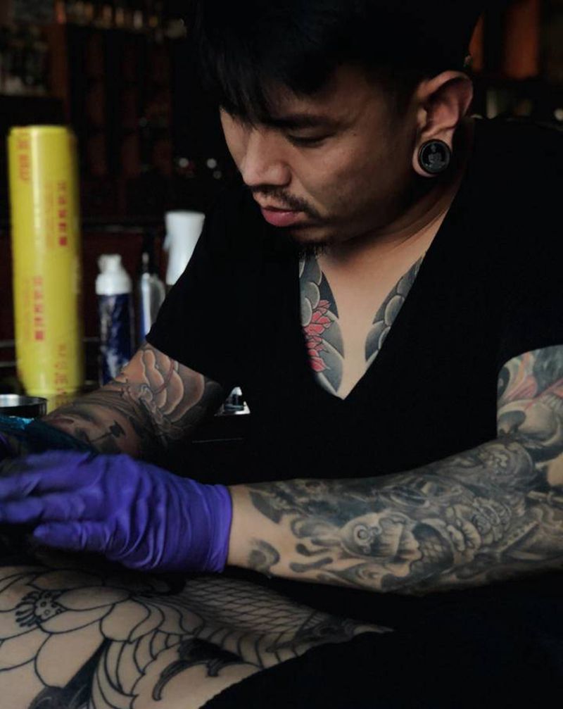 今日花絮～纹身图片_老传统纹身图案