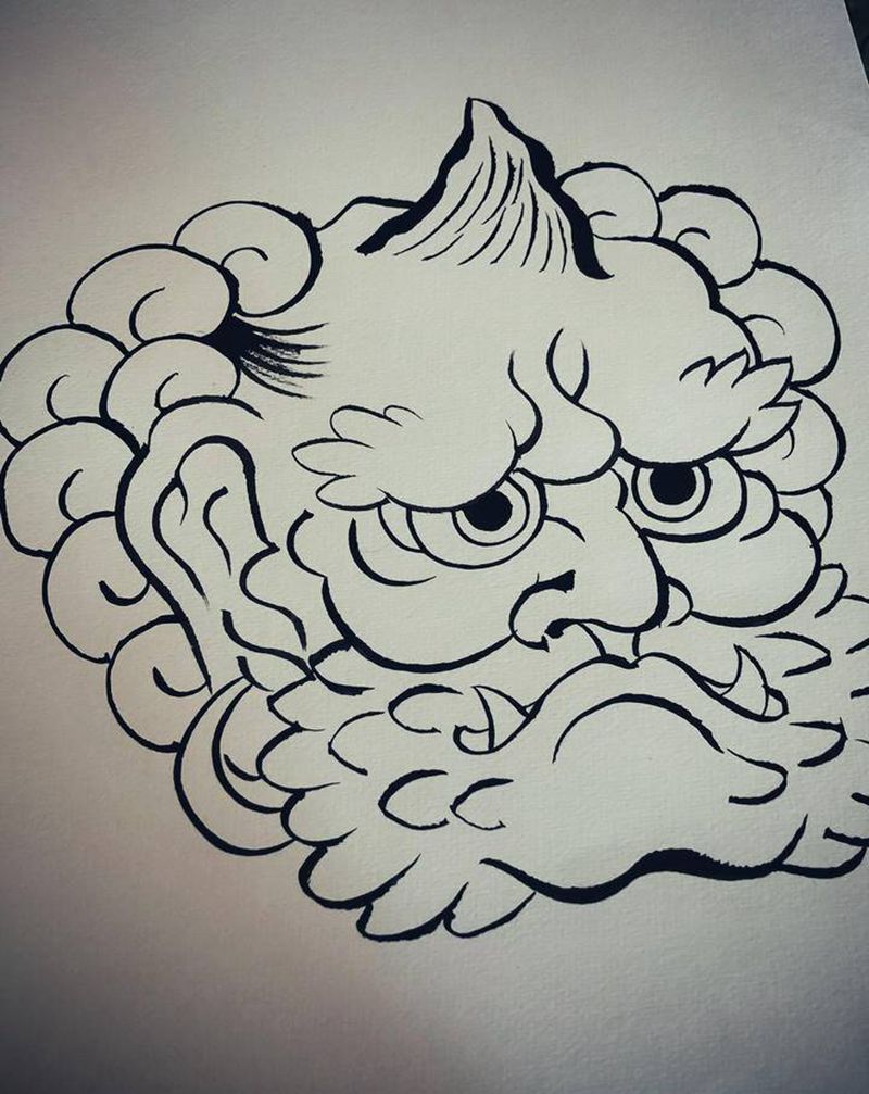 早课～纹身图片_老传统纹身图案