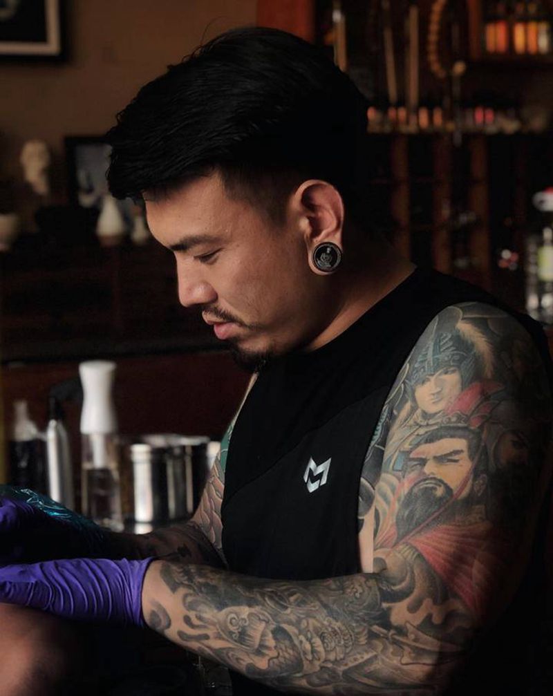 今日花絮～纹身图片_老传统纹身图案