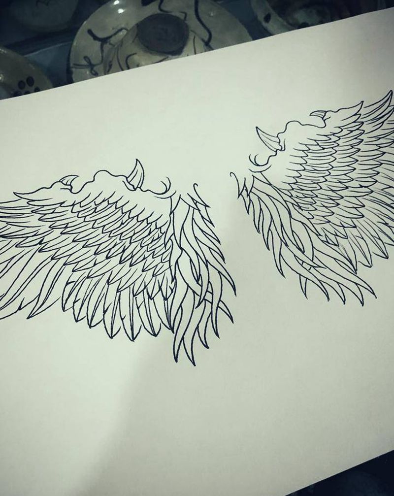 习作～纹身图片_老传统纹身图案