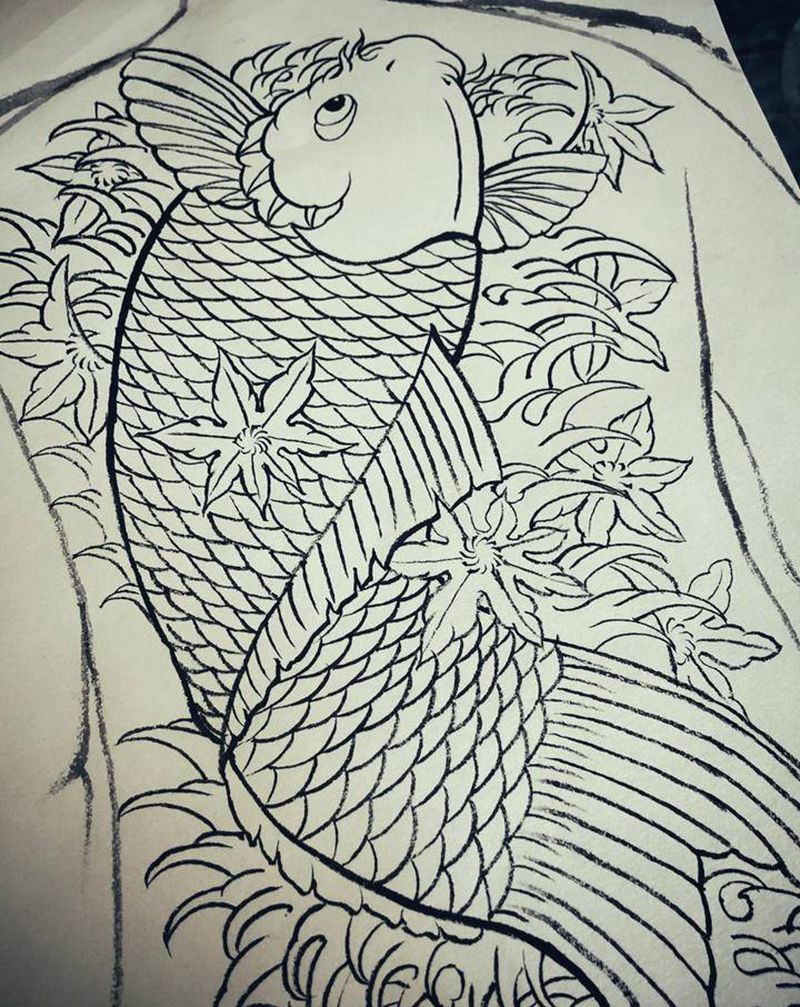 习作～纹身图片_老传统纹身图案