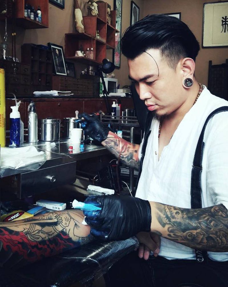 [月亮]～纹身图片_老传统纹身图案