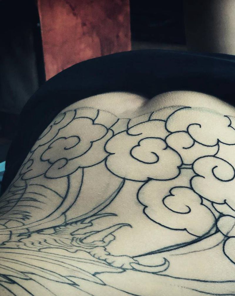 [月亮]～纹身图片_老传统纹身图案