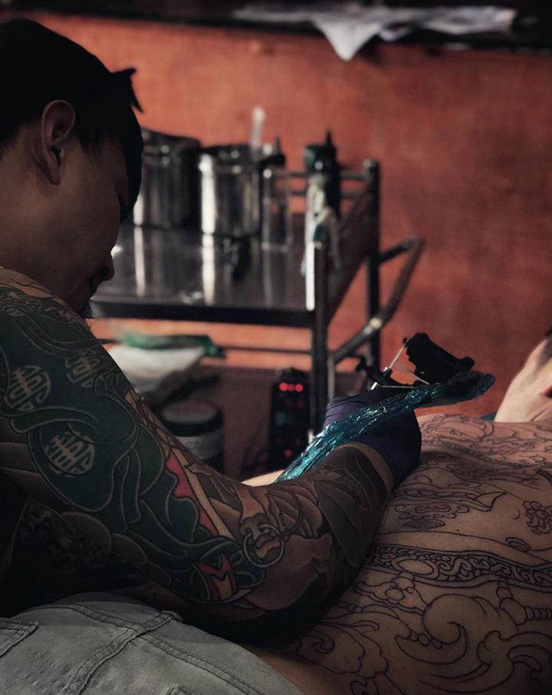 花絮～纹身图片_老传统纹身图案