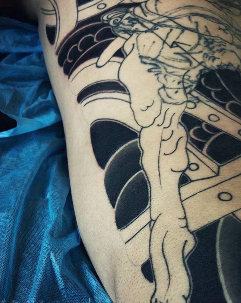 覆盖～纹身图片_老传统纹身图案