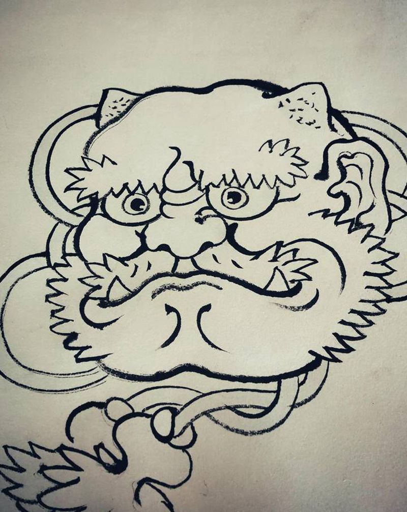 习作～纹身图片_老传统纹身图案