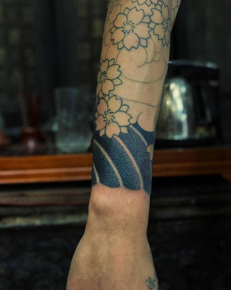 进度～纹身图片_老传统纹身图案