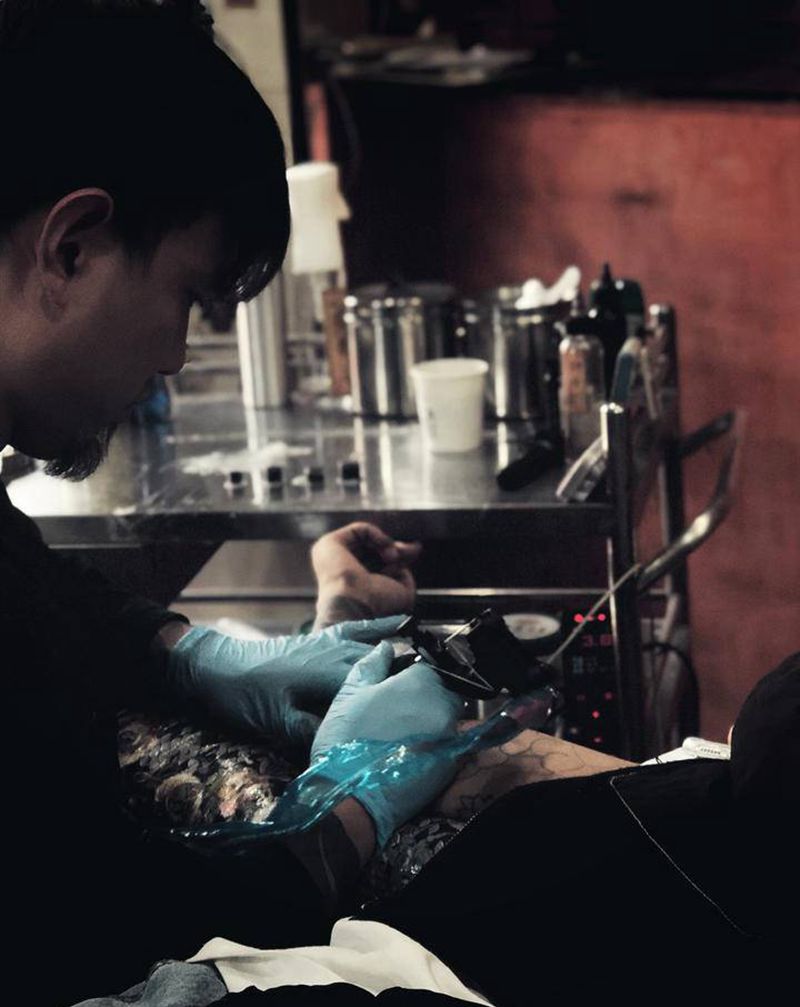 花絮～纹身图片_老传统纹身图案