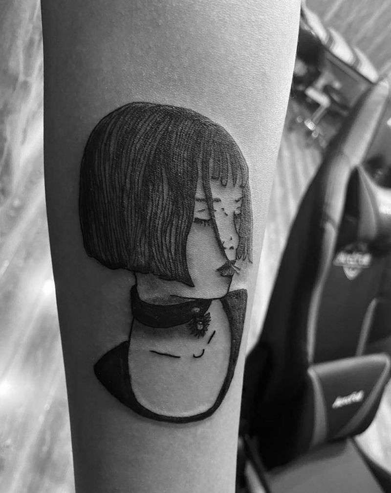 杀手不太冷纹身图片_手臂Old School纹身图案