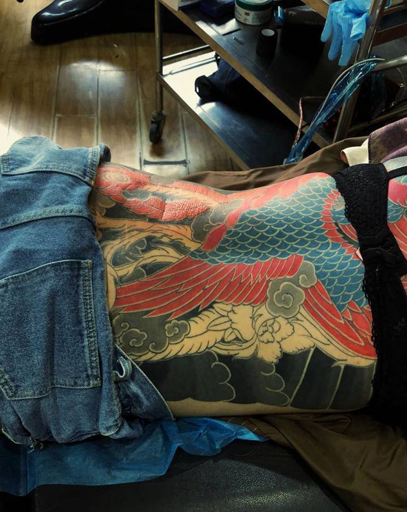 你会介意自己女友一身传统刺青吗纹身图片_老传统纹身图案