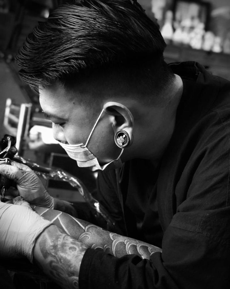 修改花絮～纹身图片_老传统纹身图案