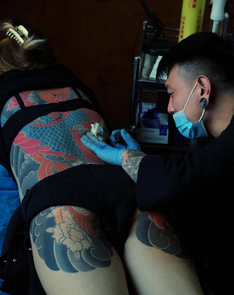 今日入墨～纹身图片_老传统纹身图案