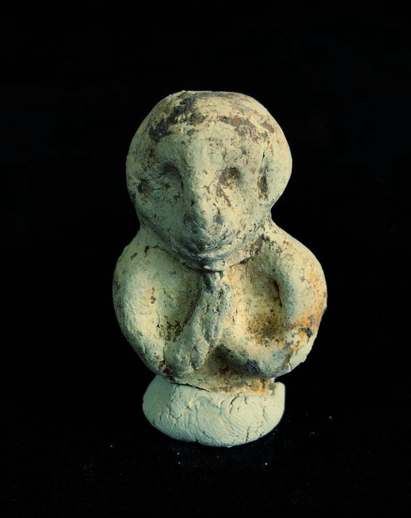 泥偶 宋代陶猴～纹身图片_老传统纹身图案