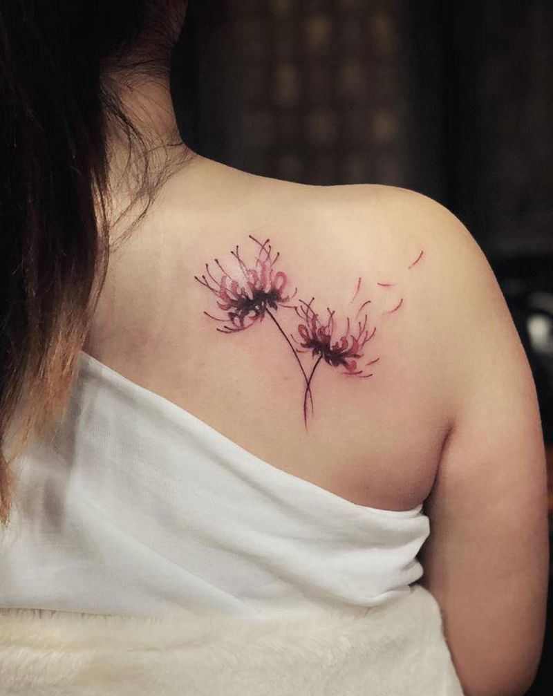 彫茜小刺～纹身图片_老传统纹身图案