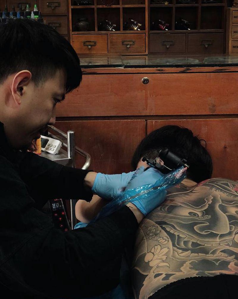 修改收尾～纹身图片_老传统纹身图案