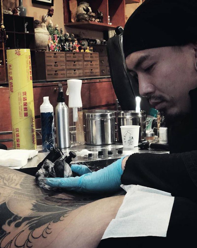 今日入墨～纹身图片_老传统纹身图案