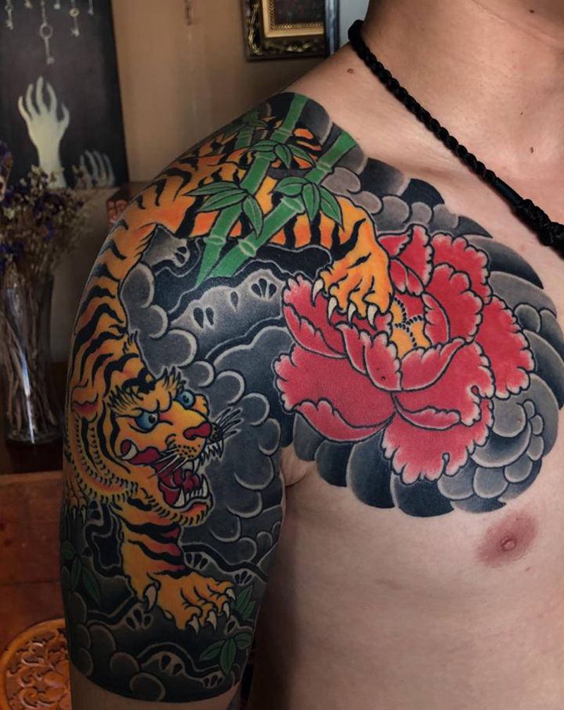 18年作～纹身图片_老传统纹身图案