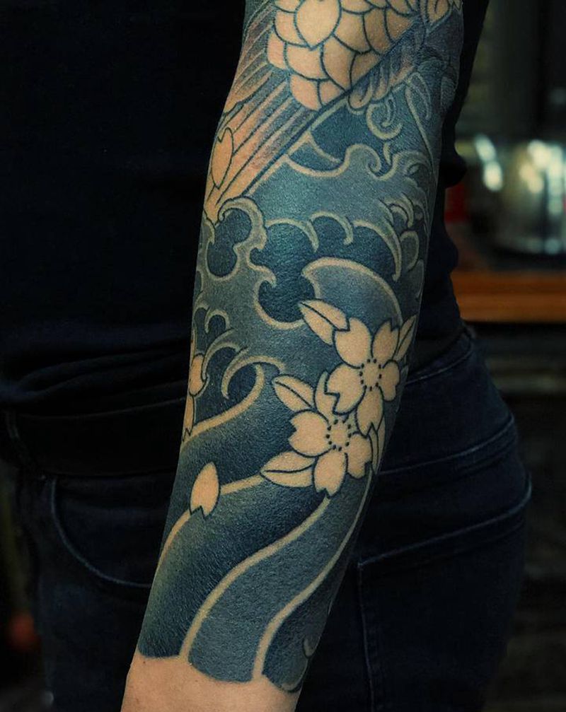 传统紗雾恢复后～纹身图片_老传统纹身图案