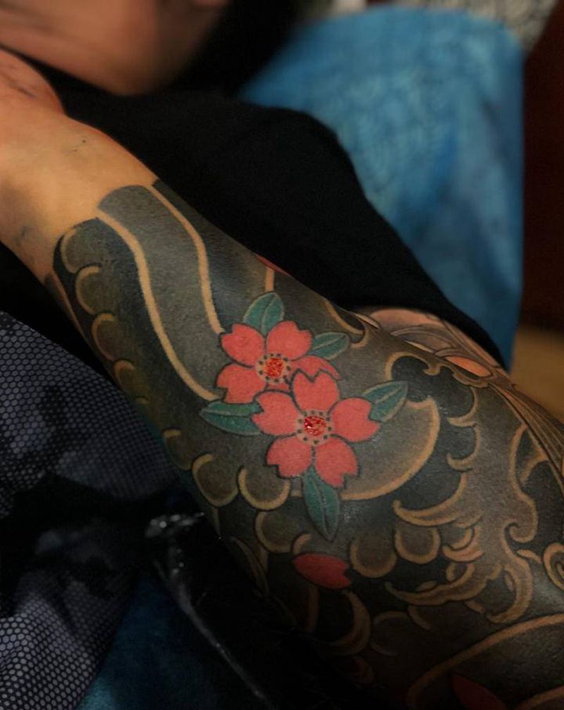 一点彩～纹身图片_老传统纹身图案