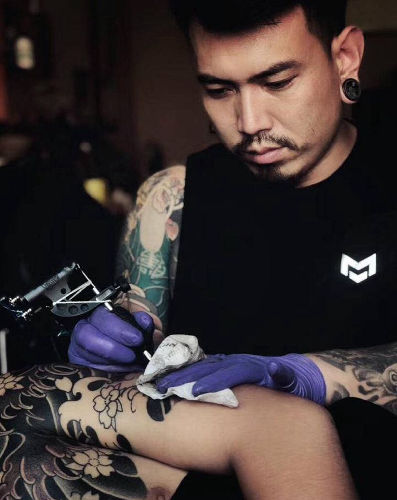 我的刺青道路没有捷径 没有巧路纹身图片_老传统纹身图案