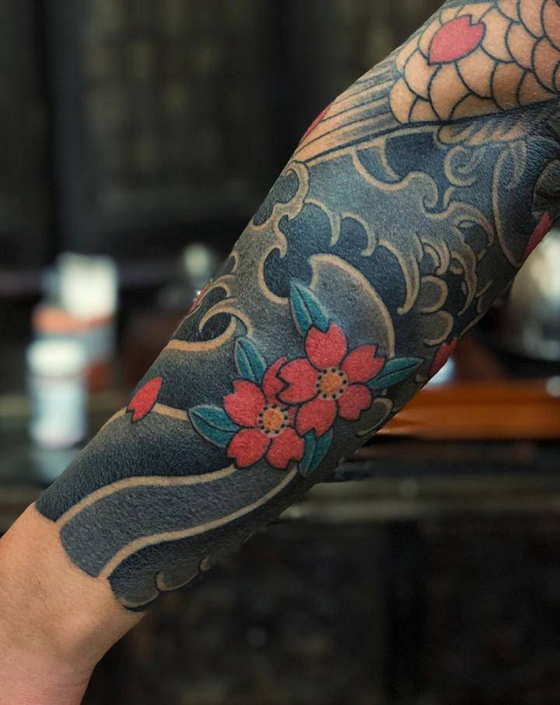 统一回复:传统入墨800/小时纹身图片_老传统纹身图案