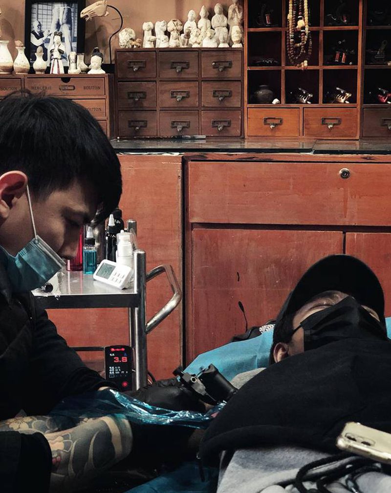 今日入墨～纹身图片_老传统纹身图案