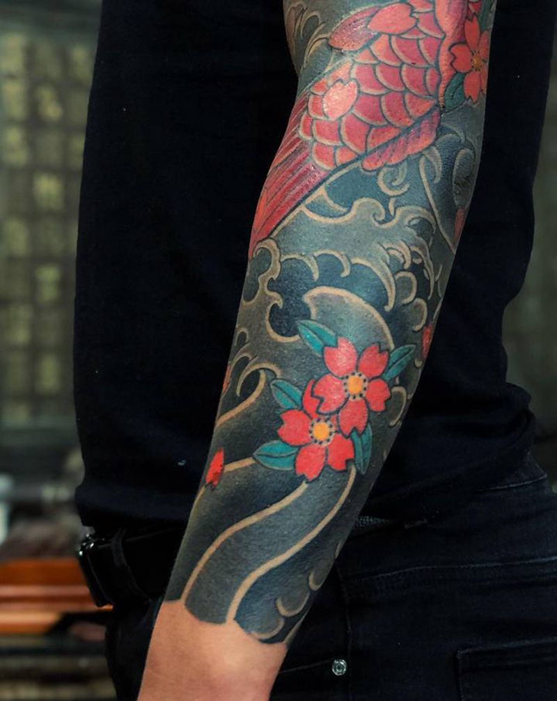 一点彩~纹身图片_老传统纹身图案