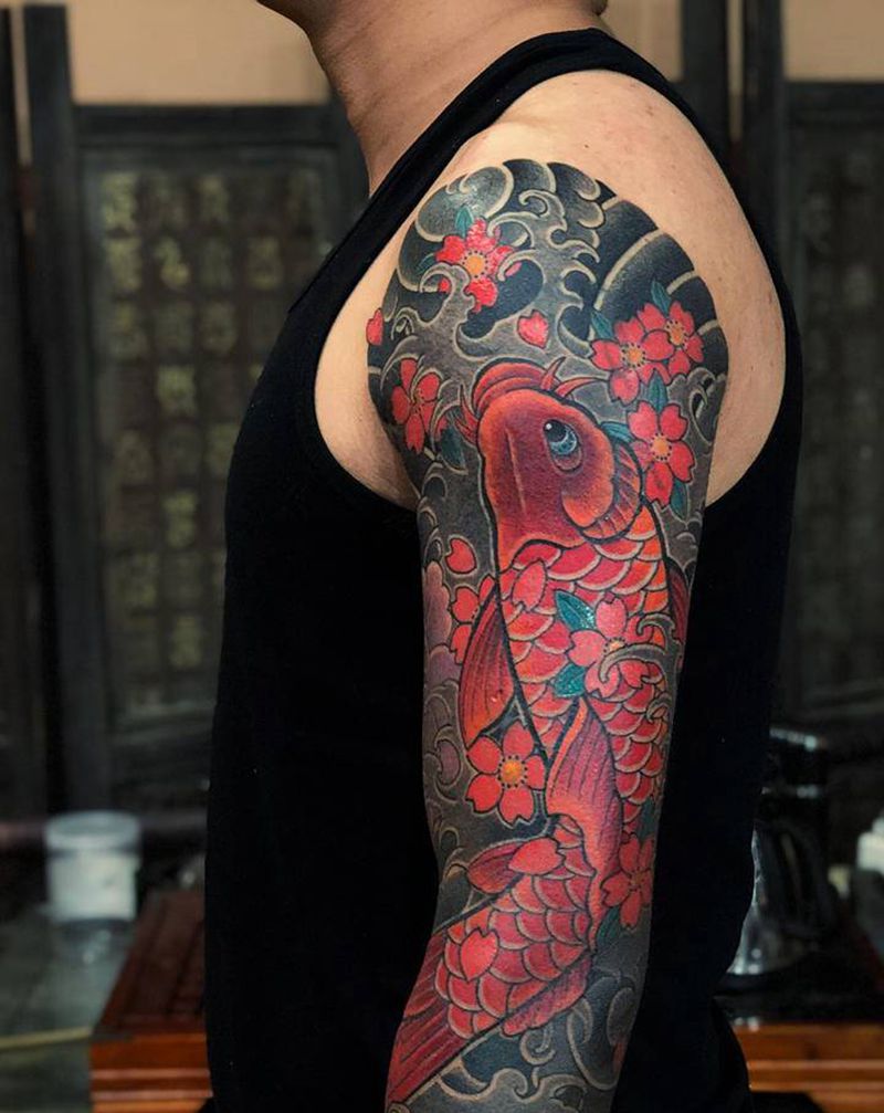 一点彩~纹身图片_老传统纹身图案