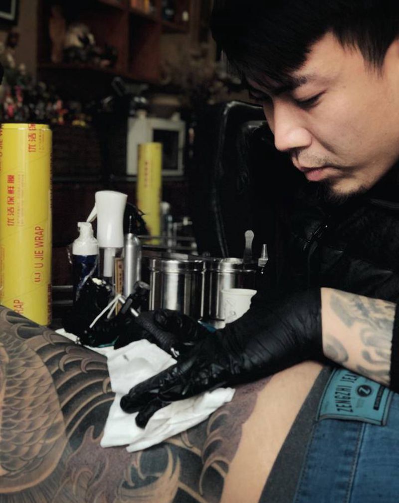 锦鲤修改~纹身图片_老传统纹身图案