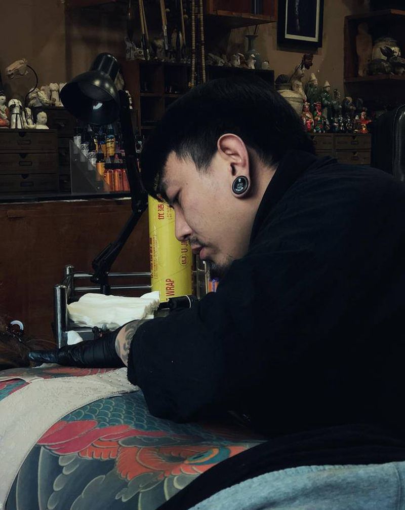 新年首刺～纹身图片_老传统纹身图案