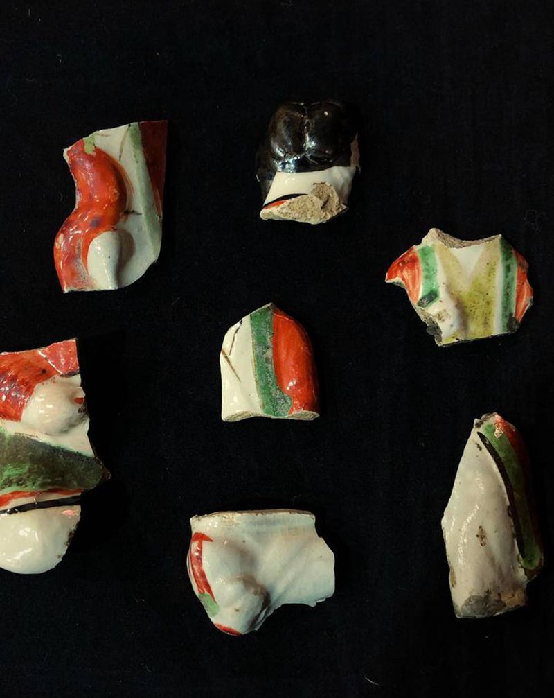 残磁碎片难重原～纹身图片_老传统纹身图案