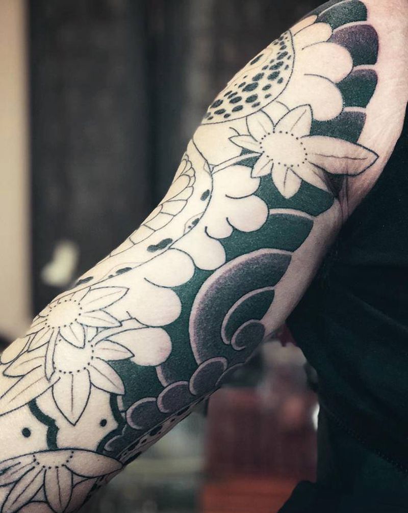 入墨～纹身图片_老传统纹身图案