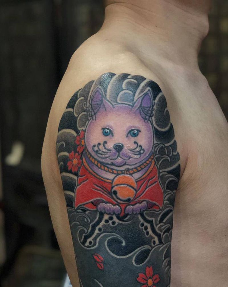 今日入墨～纹身图片_老传统纹身图案