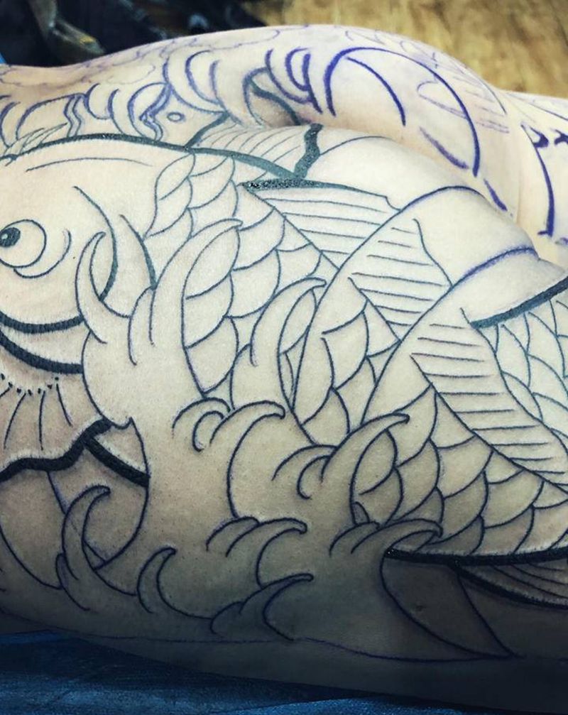 修修改改～纹身图片_老传统纹身图案