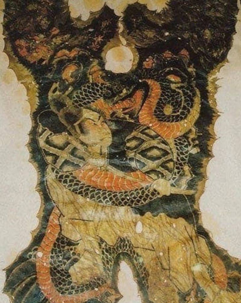 有收藏的癖好 还总想搞个专项纹身图片_老传统纹身图案