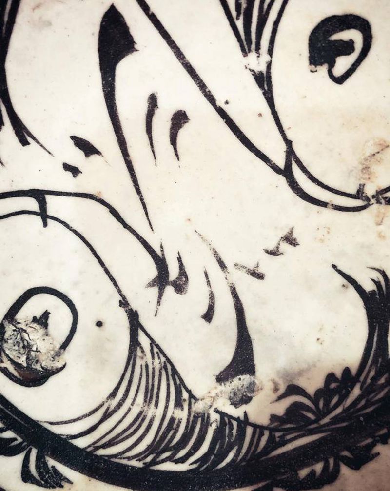 元代先民留下一笔有趣的墨迹～纹身图片_老传统纹身图案