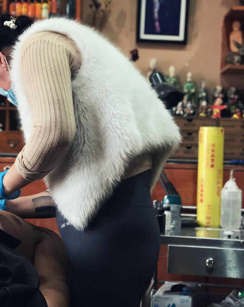 彫茜入墨～纹身图片_老传统纹身图案